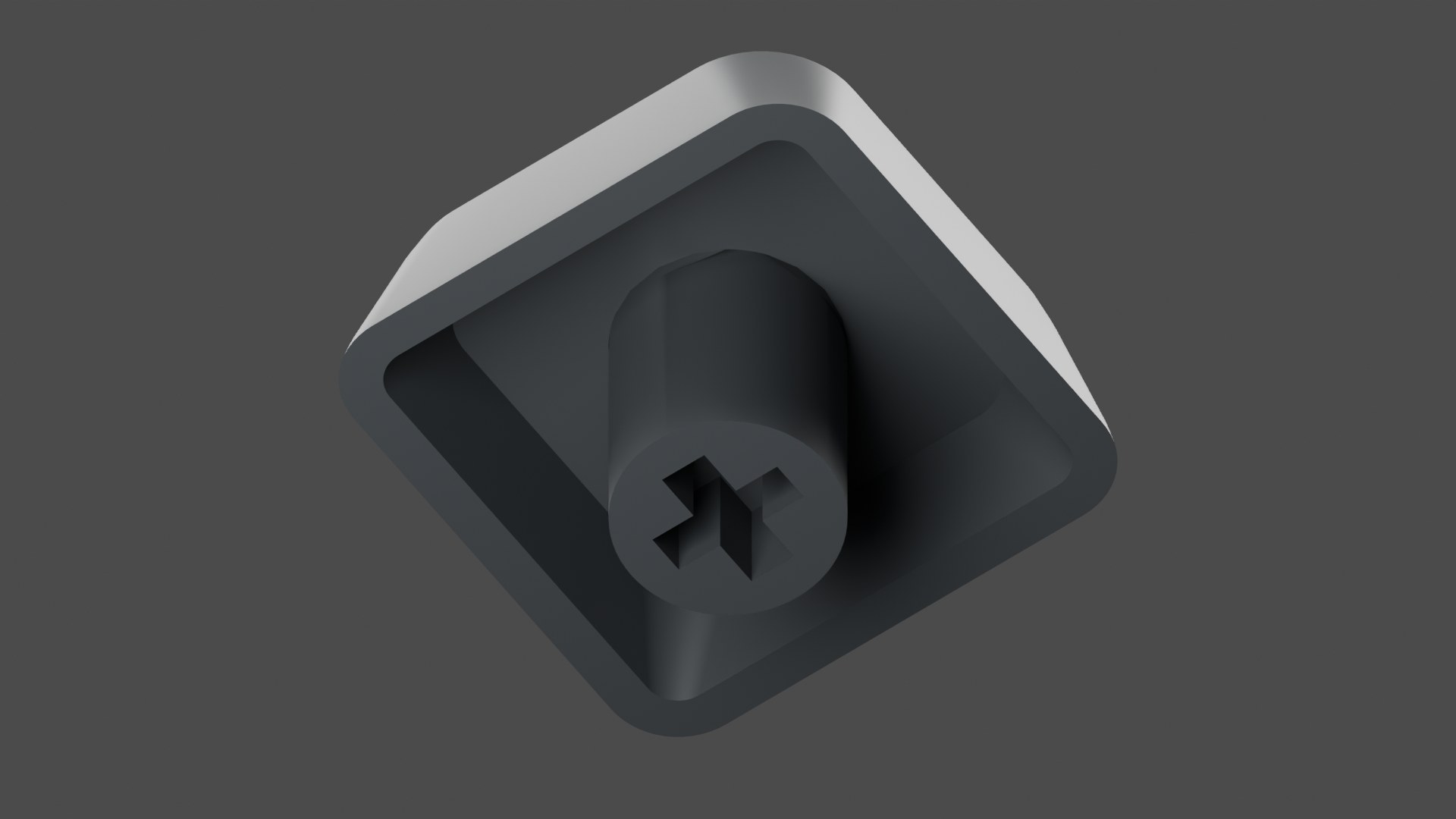 Ổ cắm stem chữ thập của keycap